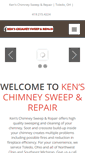 Mobile Screenshot of kenschimneysweep.com
